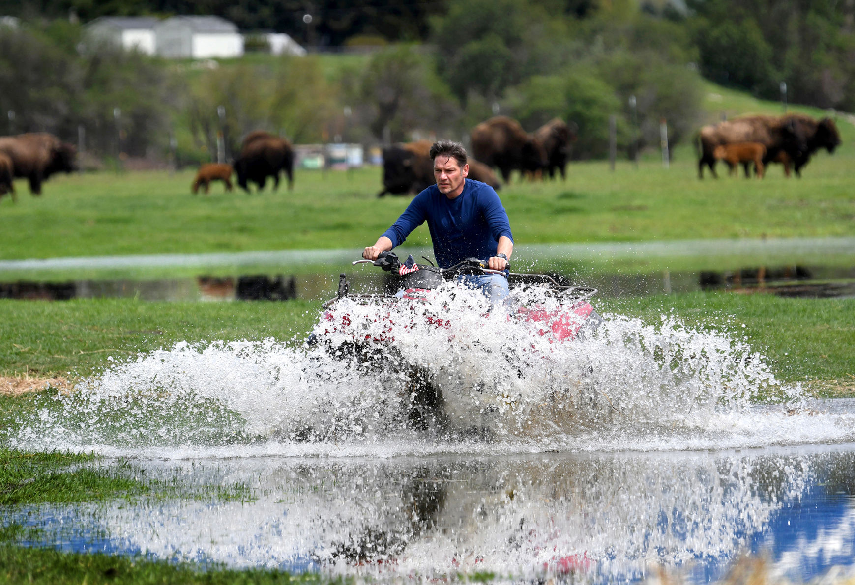 Kelly Island flooding